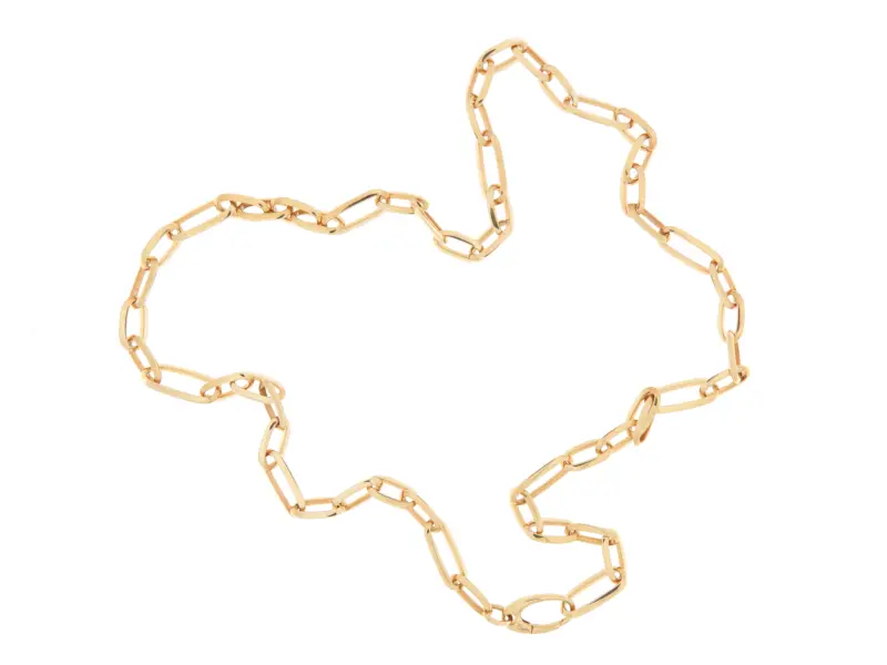 COLLANA IN ORO ROSA A AMGLIE OVALI FIDIA C3116R/7