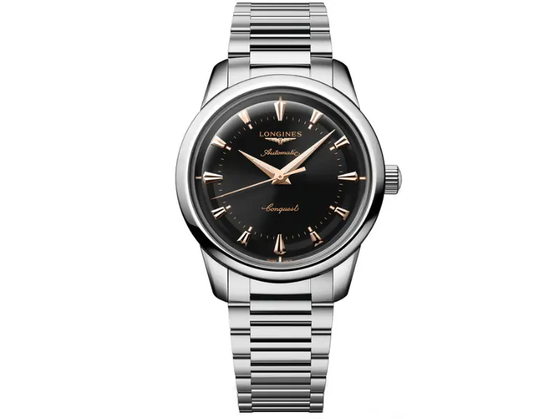 OROLOGIO UOMO AUTOMATICO ACCIAIO/ACCIAIO CONQUEST HERITAGE LONGINES L1.650.4.52.6